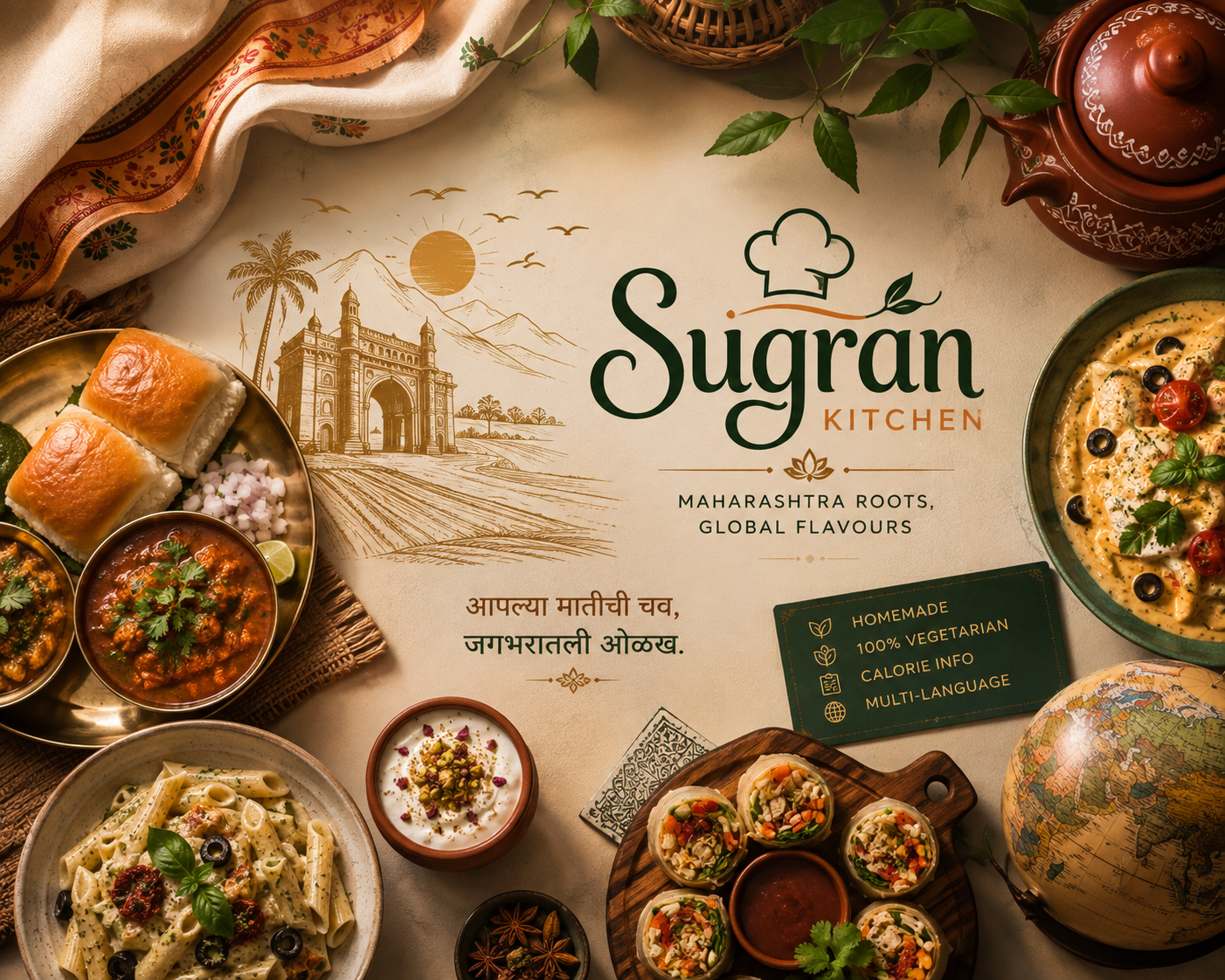 Cooking at Sugran Kitchen
